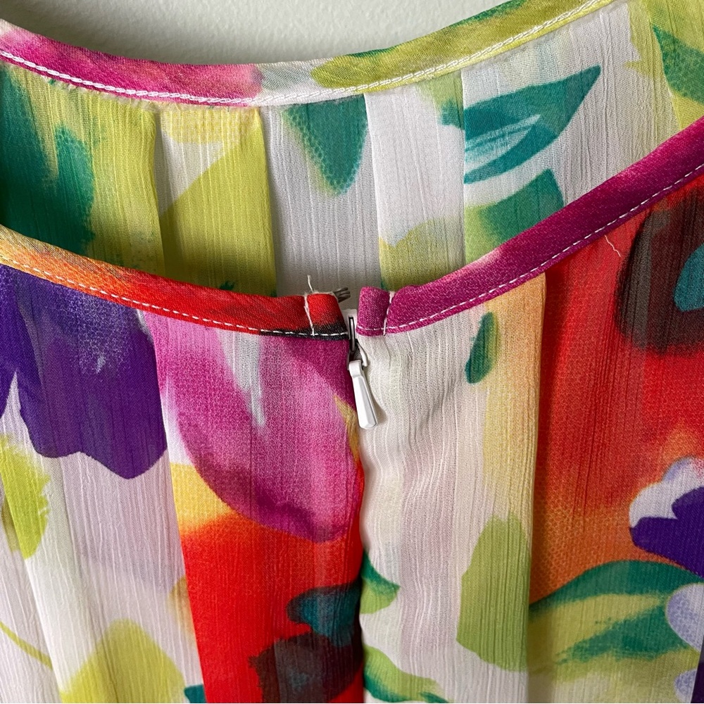 Alyx Dress w Floral Top and Denim Skirt Bottom / Size 4 - Picture 5 of 8